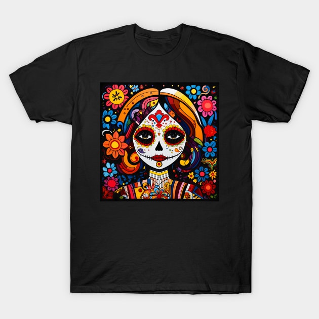 Child catrina girl T-Shirt by APDesign